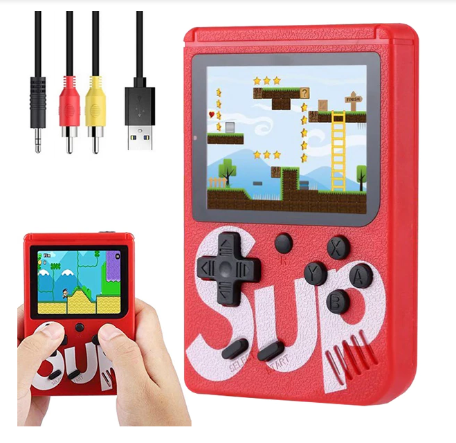 Mini Retro Handheld Game Console – 400 Games in 1