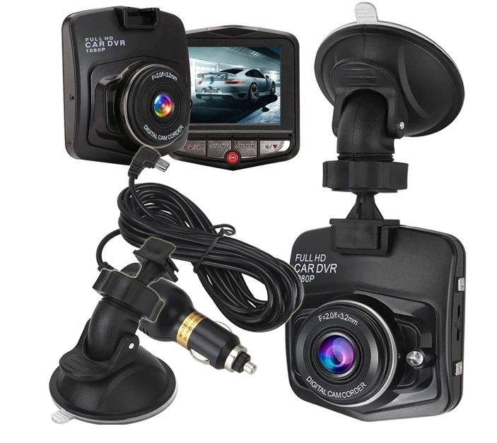 PROTECT YOUR CAR - FULL HD Car Camera with LCD Display