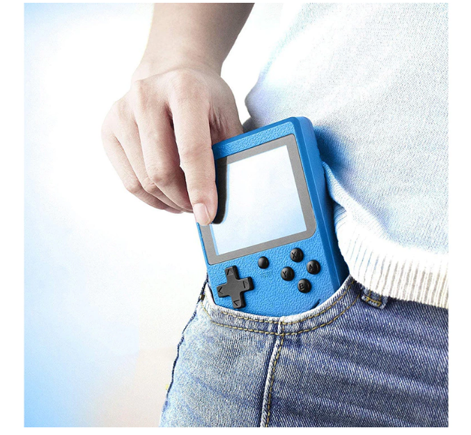 Mini Retro Handheld Game Console – 400 Games in 1